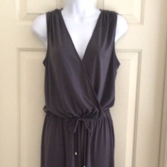 Spense Faux Wrap Wide Leg Jumpsuit. Size 12 - Picture 3 of 5